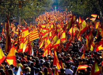 Каталонию охватила всеобщая забастовка