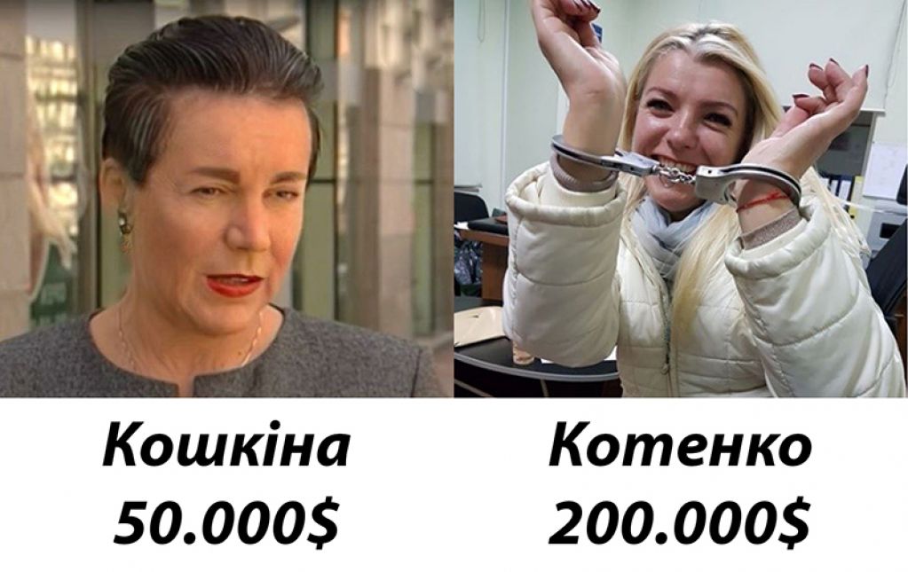 Активісти-шантажисти: від Кошкіної у 50 тисяч до Котенко у 200 тис. доларів за спокій та неперешкоджання 