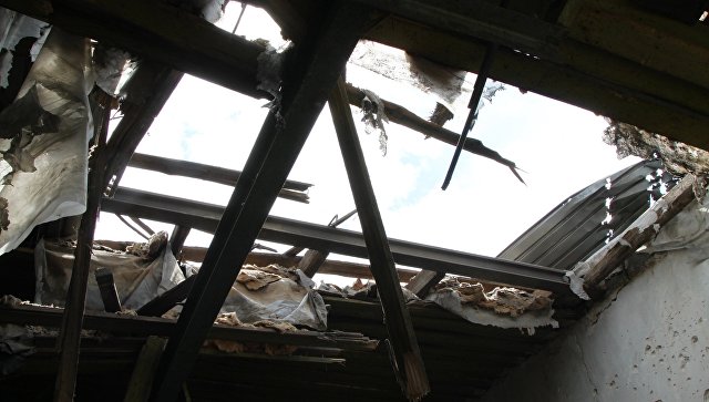 В Докучаевске в результате нарушения перемирия 10 домов получили повреждения