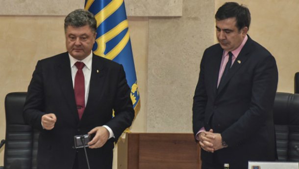 Персональный конфликт Порошенко и Саакашвили: третий не лишний