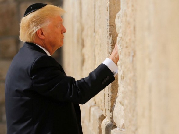 Станция имени Трампа появится в Иерусалиме возле Стены плача