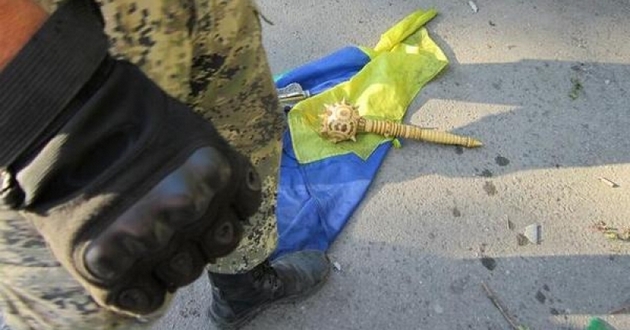 Как ВСУ наказали террористов, топтавших украинский флаг. ВИДЕО