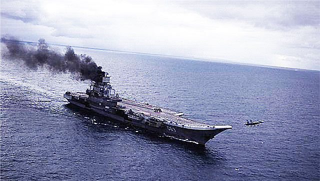 В России позорно дымит не только крейсер «Кузнецов». ВИДЕО
