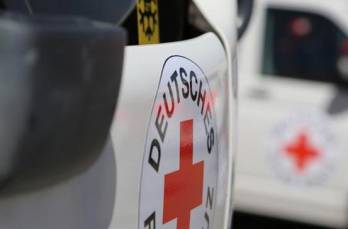 В Донецк прибыли 36 грузовиков с «гуманитаркой» от Красного Креста и «Человек в беде»