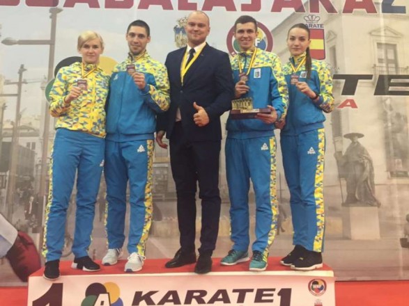 Отрадно: Украинских каратистов наградили двумя золотыми медалями на турнире серии А в Испании
