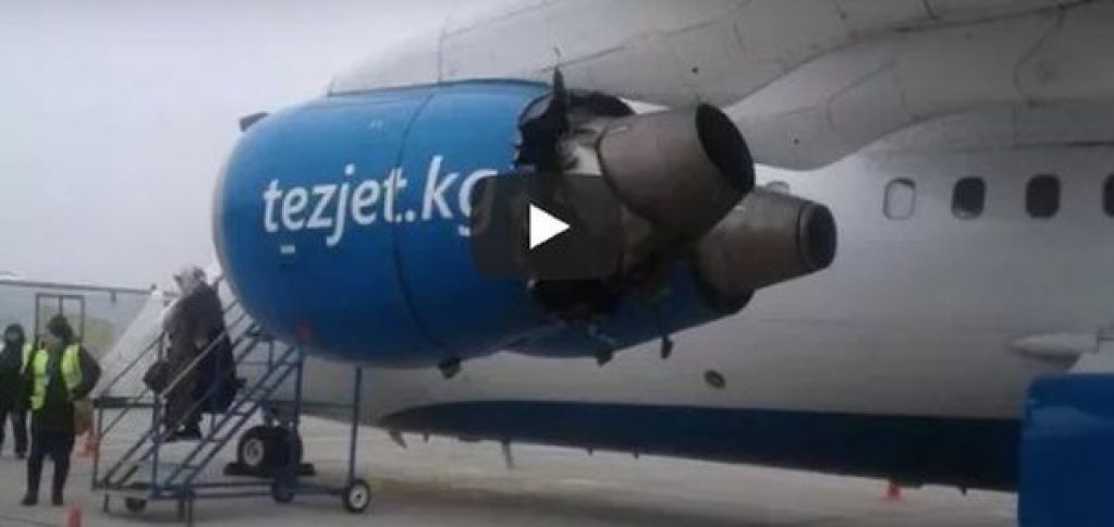 Молились и плакали. Появилось видео аварийной посадки самолета в Бишкеке