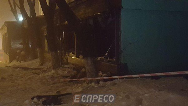 В центре Киева из гранатомета расстреляли ресторан