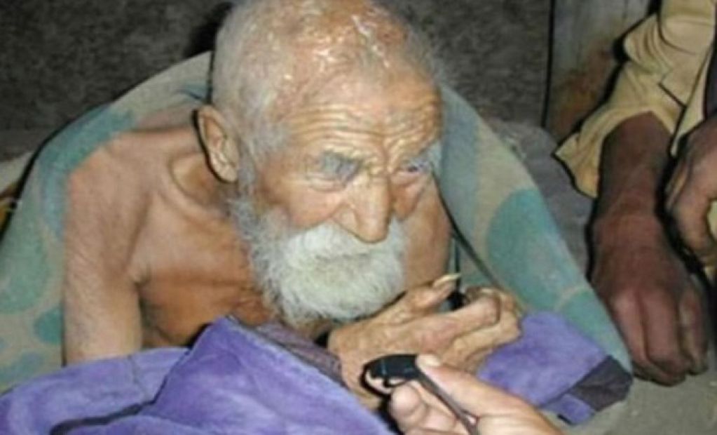 В Индии нашли "бессмертного" мужчину: фотофакт
