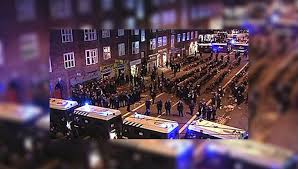В Копенгагене проходит акция протеста из-за нападения на посольство Турции