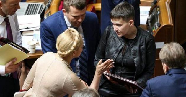 Савченко сделала громкое заявление о Тимошенко. ВИДЕО