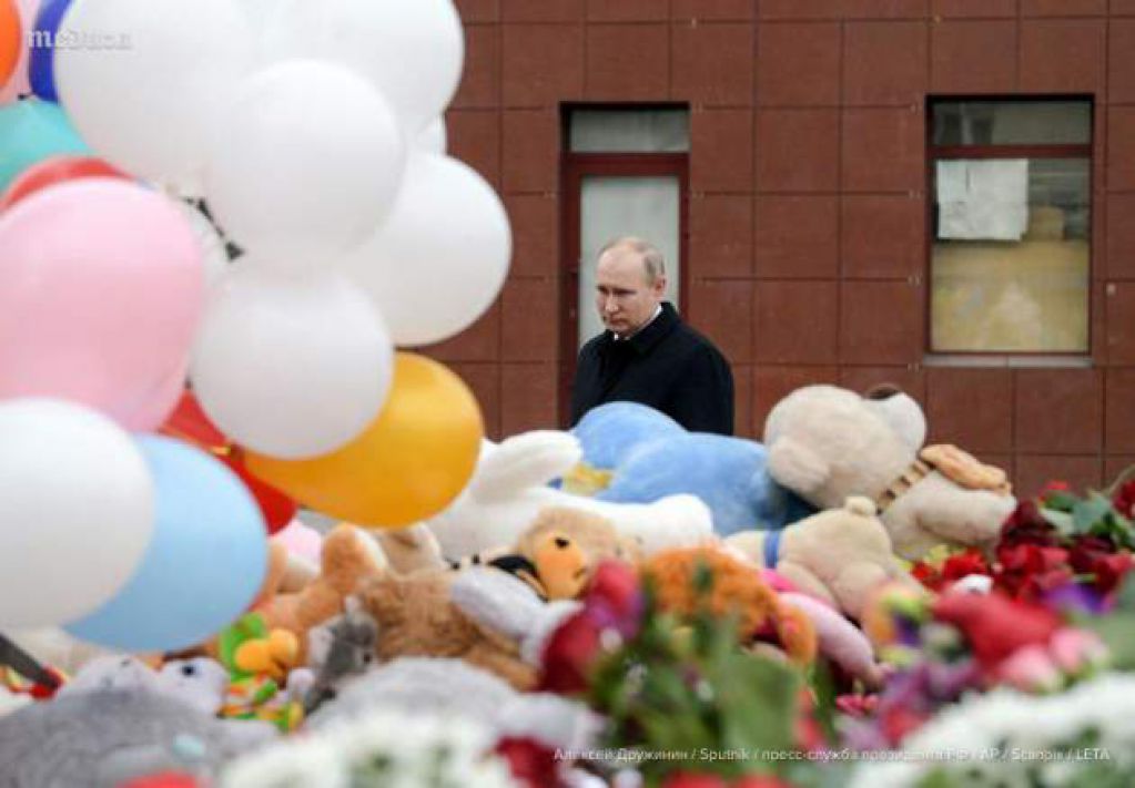 Путин назвал причины пожара в Кемерово