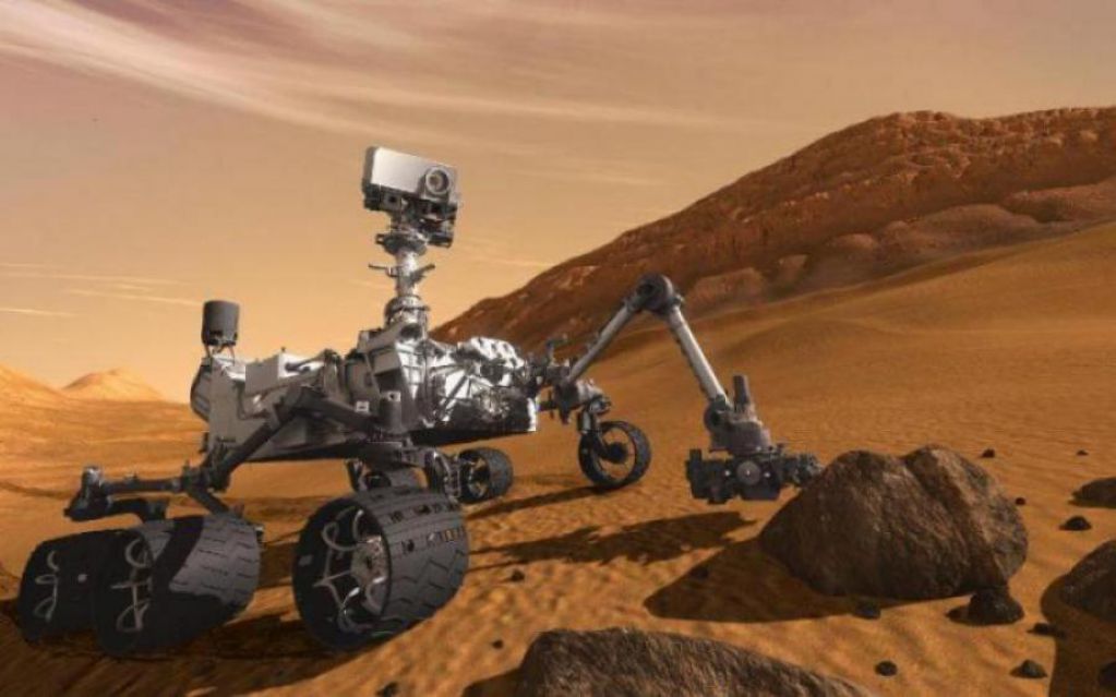 Скелет гуманоида повстречался марсоходу NASA