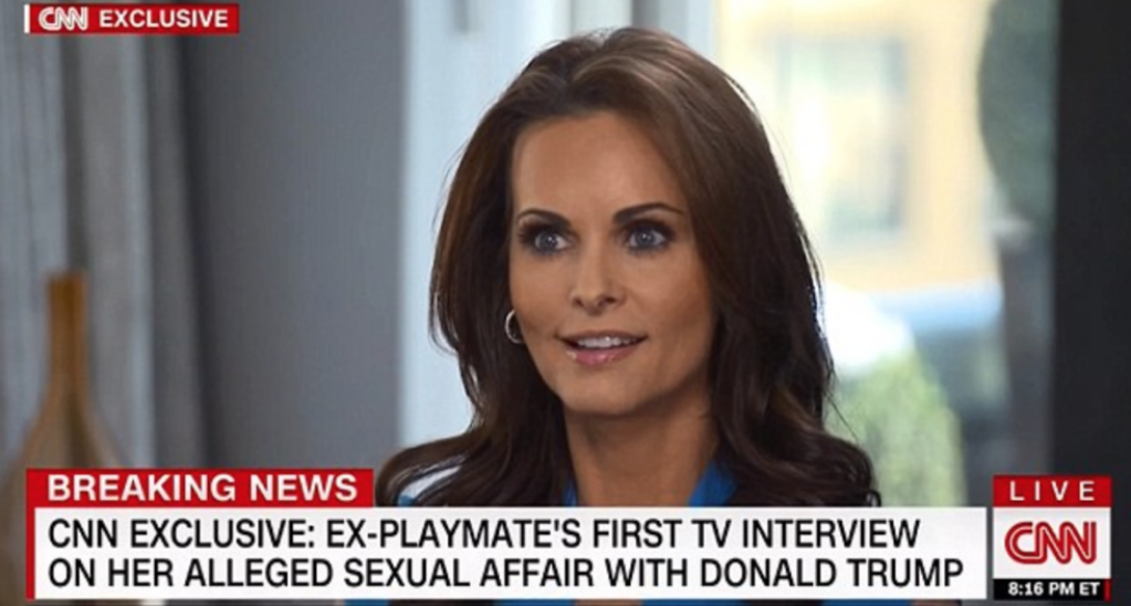 Модель Playboy о связи с Трампом: После интима на первом же свидании я плакала