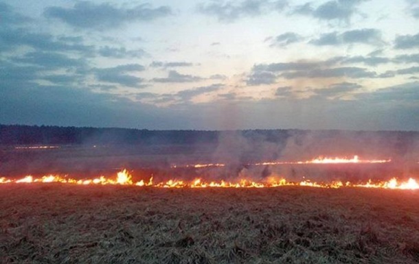ГСЧС предупреждает о высоком уровне пожарной опасности в Украине