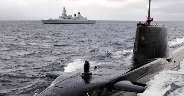 Российские корабли охотились за британской подлодкой во время атаки в Сирии