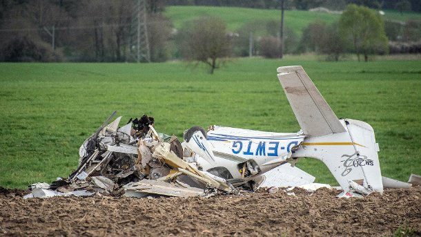 Авиакатастрофа в Германии: не разошлись два небольших самолета