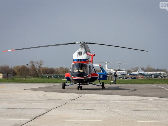 В Запорожье взлетел первый вертолёт украинского производства