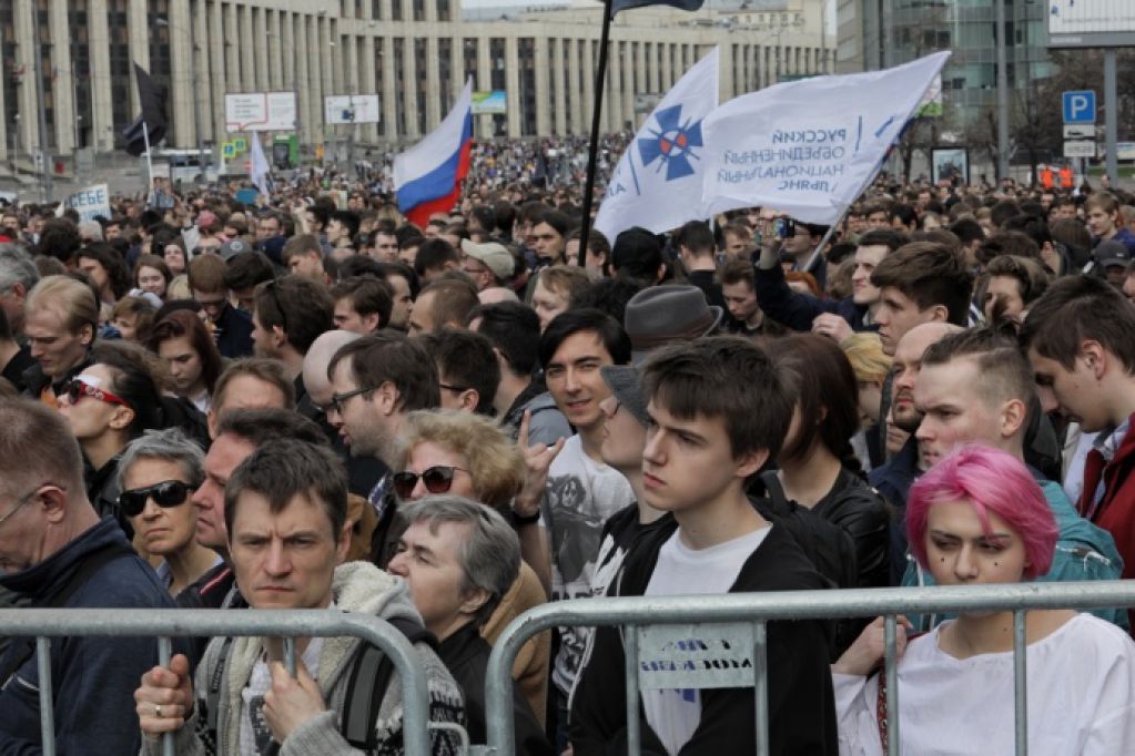 В Москве на митинг в поддержку Telegram вышли тысячи человек 