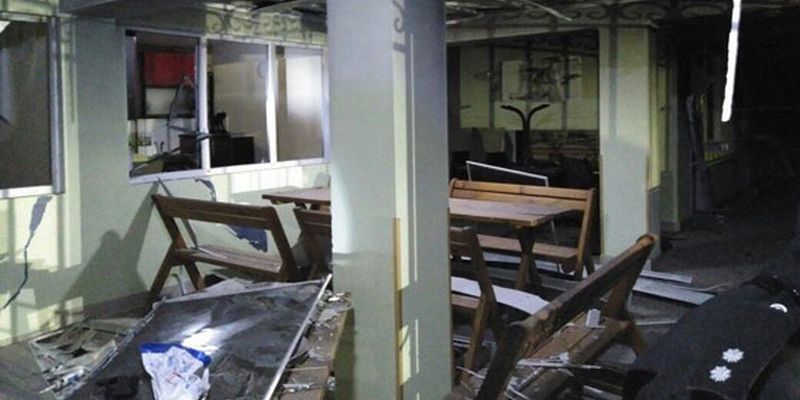 Поджог на базе отдыха в Затоке закончился взрывом: есть пострадавшие