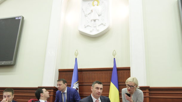 Киеврада намерена обновить герб столицы Украины