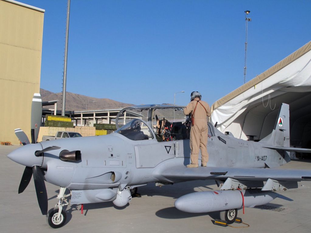 В США разбился легкий штурмовик A-29 Super Tucano