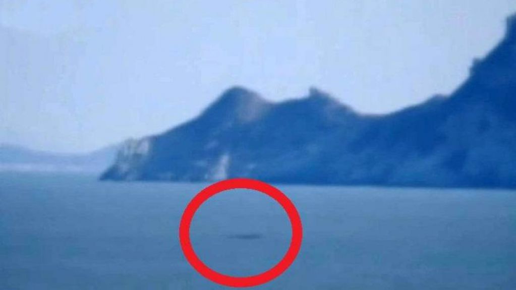 В корейском море на большой скорости передвигался странный объект. ВИДЕО