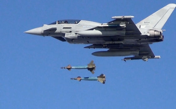 Армию Асада опять атаковали истребители ВВС Британии