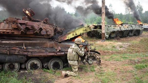 «Третья сила» на Донбассе уничтожила блиндаж боевиков. ВИДЕО