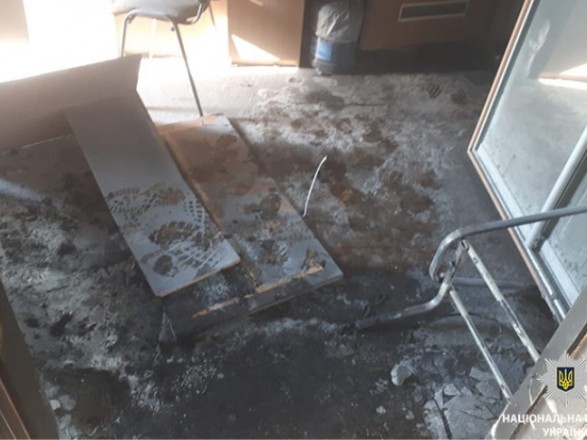 На Днепропетровщине горел офис местной газеты