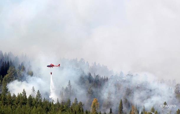 Страны ЕС помогут Швеции бороться с лесными пожарами