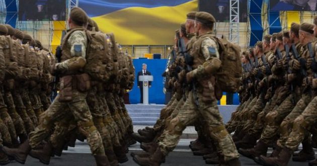 Украинские военные показали технику, которую задействуют на параде в Киеве. ФОТО