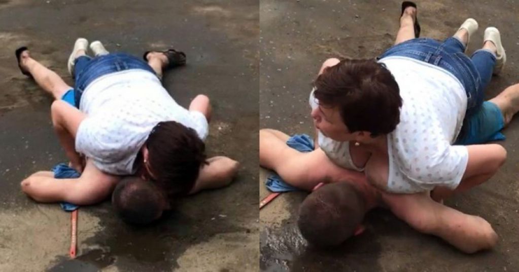 Повалила и заставляла есть землю: чем обернулась в России кража для вора. ВИДЕО