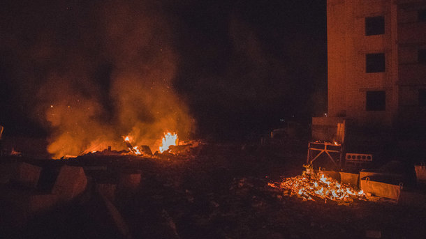 Строительный скандал: под Киевом активисты разгромили стройплощадку высотки