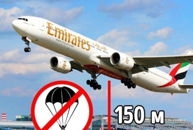 6 причин, почему в самолетах не выдают парашюты на случай катастрофы