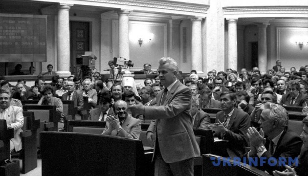 Леонід Кравчук. Етапним на шляху до незалежності України став 1990-ий
