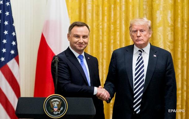 Польша просит Трампа разместить на ее территории военную базу США