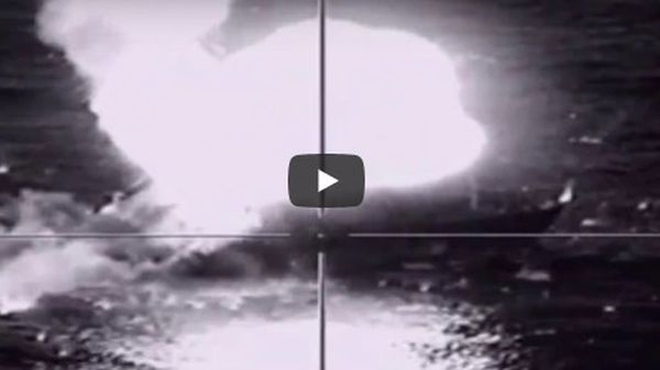 В России показали видео, как новейшие ракеты Х-35У уничтожают корабли