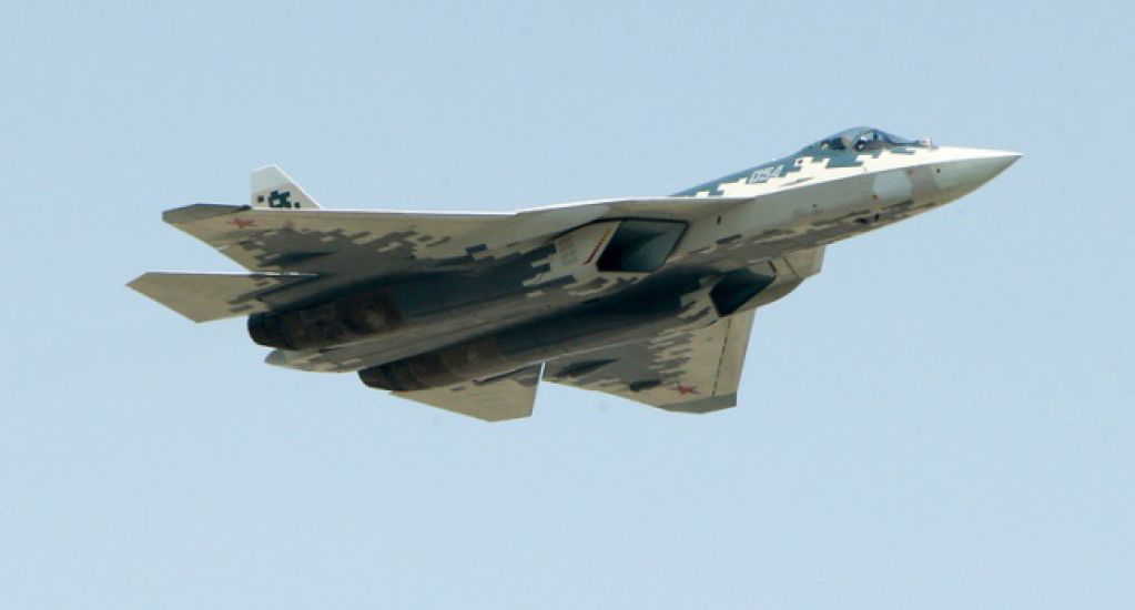 Россия испытала в Сирии новенький Су-57. ВИДЕО