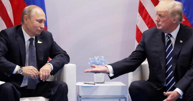 Путин рассказал о беседе с Трампом "на ногах" 