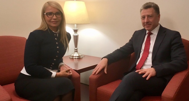 Тимошенко и Волкер закончили встречу на повышенных тонах