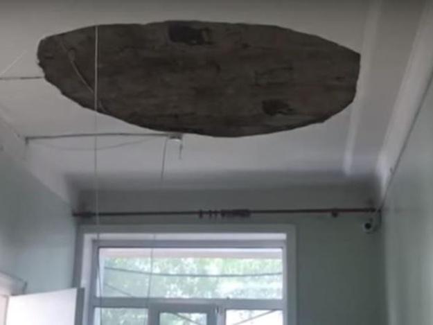 Новое ЧП в оккупированном Крыму: в школе на детей упал потолок. ВИДЕО
