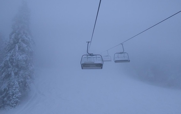 Сильный туман в Карпатах чуть не убил пятерых лыжников