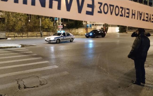 В Греции неизвестные взорвали бомбу возле здания телеканала