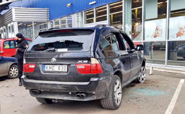 В Одессе охранники устроили самосуд над водителем BMW X5