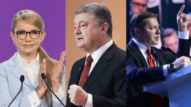 Украинцы назвали политиков года: тройка лидеров