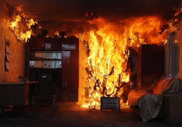 Пожар в Запорожье унес жизни двух человек