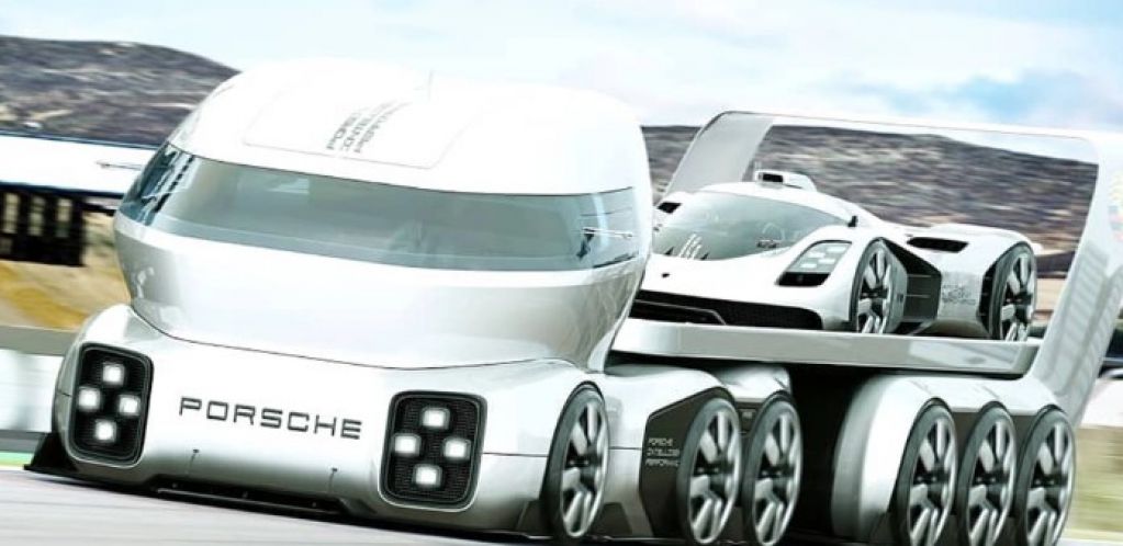 Дизайнер показал, как будут выглядеть Porsche будущего