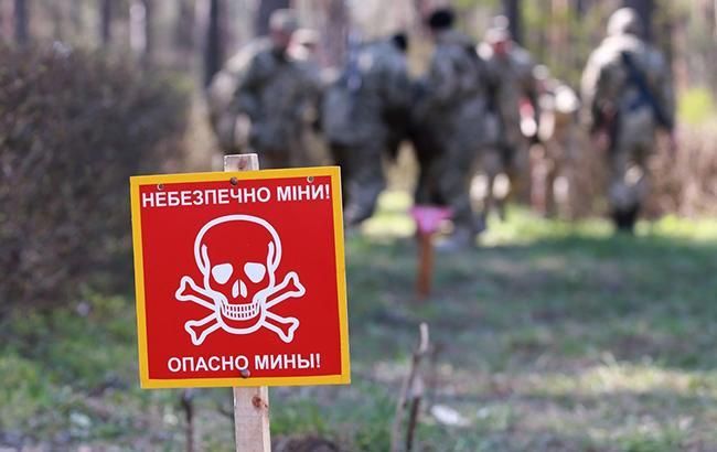 В Украине начал действовать закон о разминировании на Донбассе