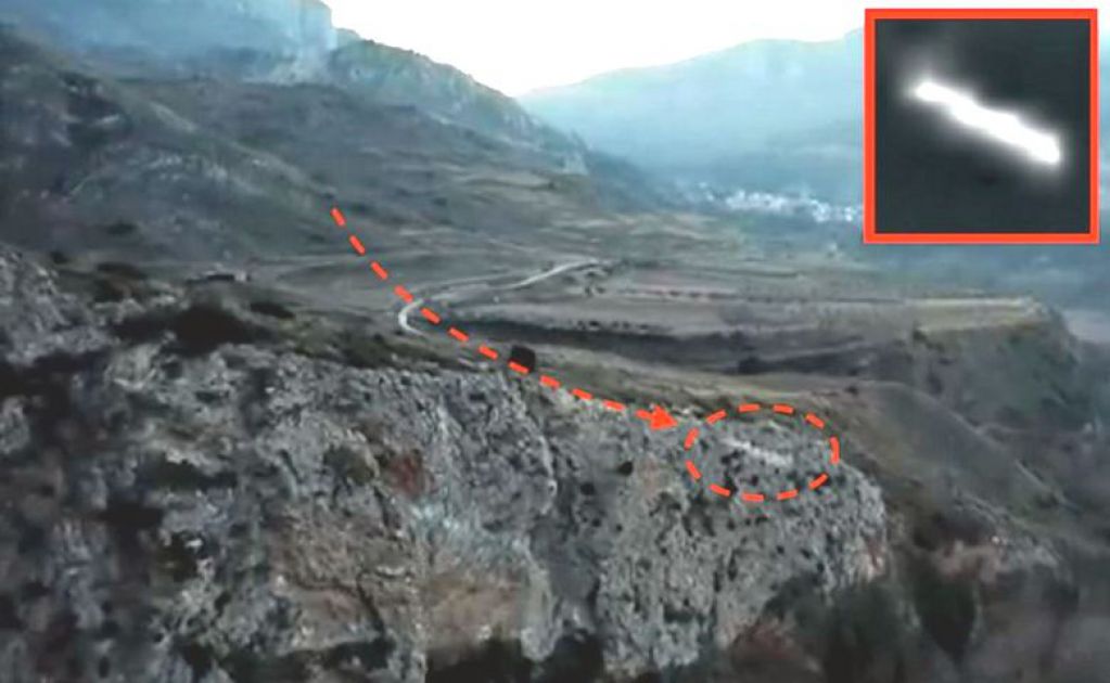 В Испании дрону удалось заснять стремительный НЛО. ВИДЕО