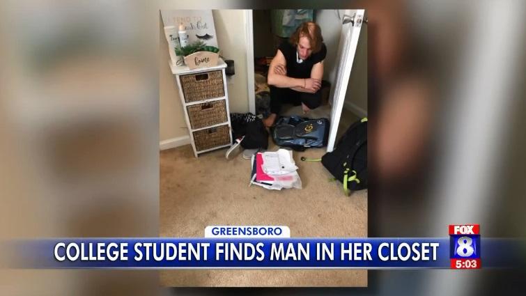 Несколько дней жил в шкафу: студентка нашла в своем гардеробе незнакомца